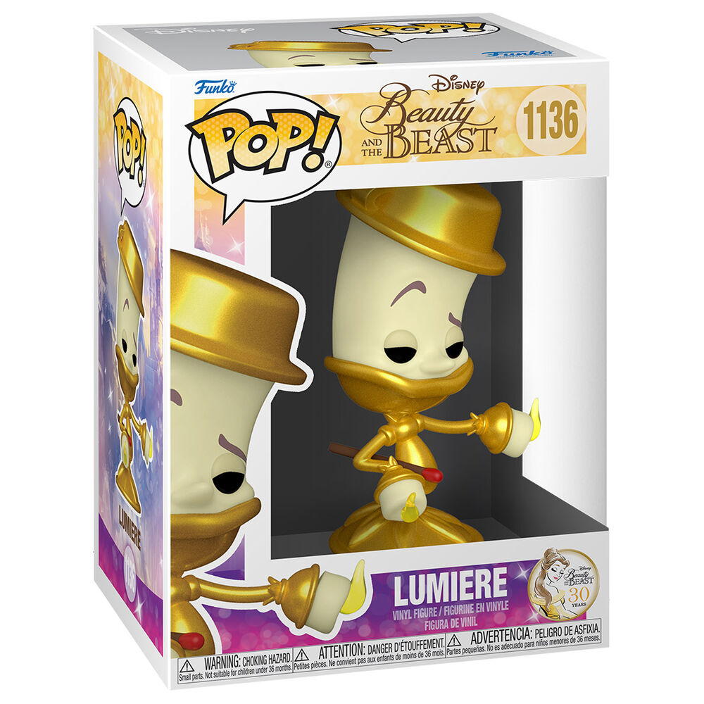 Funko Pop! La Bella y la Bestia Lumiere #1136