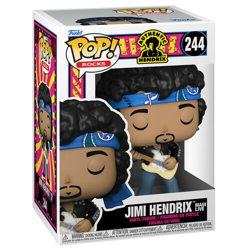 Chaqueta Funko POP! Rocks de Jimi Hendrix en vivo en Maui n.° 244