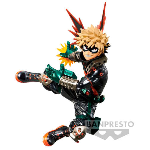 Figura Banpresto Katsuki Bakugo The Amazing Heros Special My Hero Academia de 12 cm