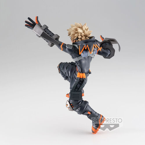 Figura Banpresto Katsuki Bakugo The Amazing Heroes World Heroes Mission My Hero Academia de 15 cm