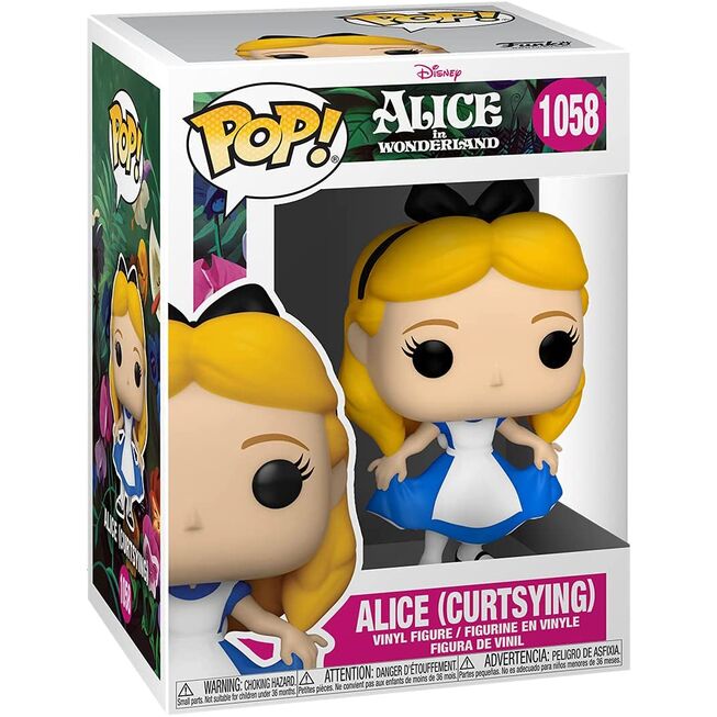 Funko Pop! Alicia en el País de las Maravillas, 70.º aniversario, Alicia haciendo una reverencia #1058
