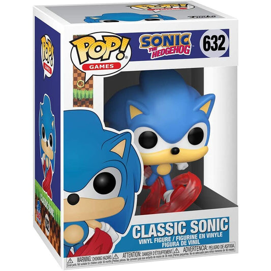 Funko POP! Juegos Sonic The Hedgehog Sonic Clásico #632