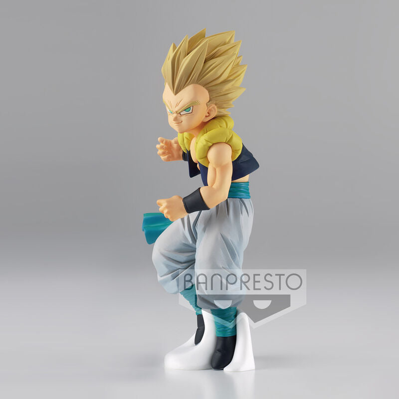 Figura Banpresto Dragon Ball Z Solid Edge Works Gotenks Super Saiyan de 13 cm