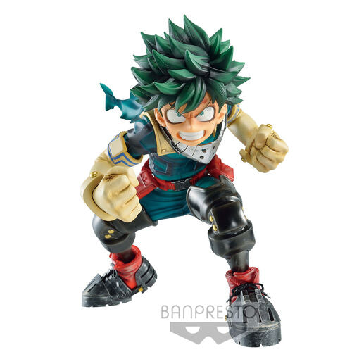 Figura de Izuku Midoriya Banpresto Chronicle Super Master Piece My Hero Academia de 18 cm