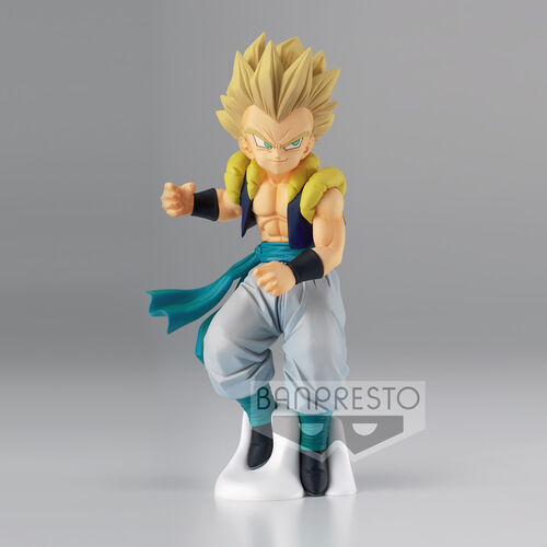 Figura Banpresto Dragon Ball Z Solid Edge Works Gotenks Super Saiyan de 13 cm