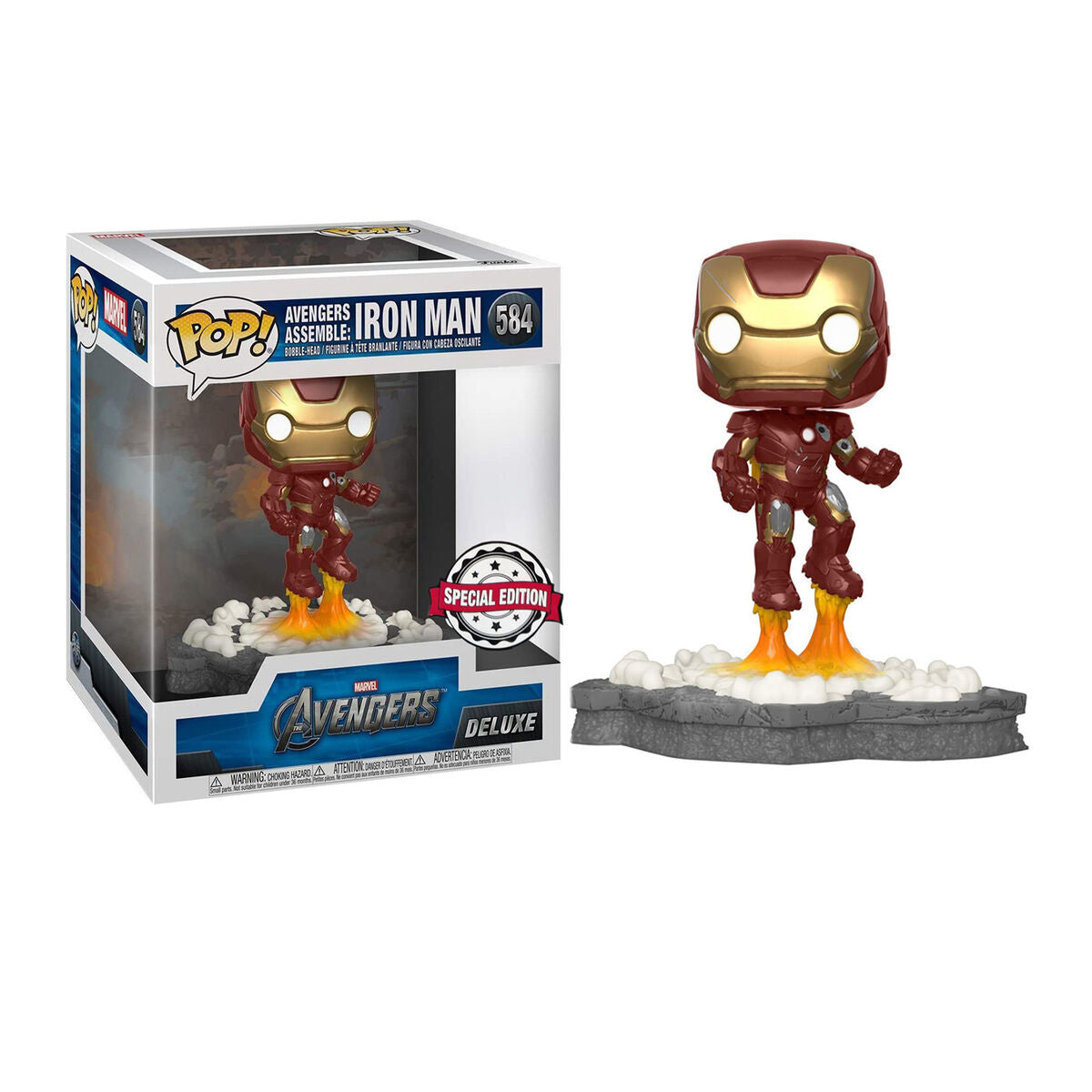 Funko Pop! Marvel Avengers Iron Man Assemble Exclusivo #584