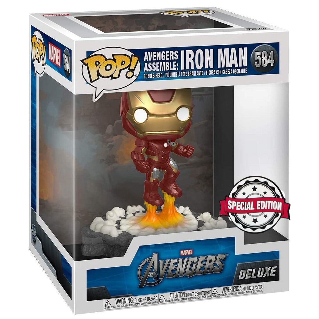 Funko Pop! Marvel Avengers Iron Man Assemble Exclusivo #584
