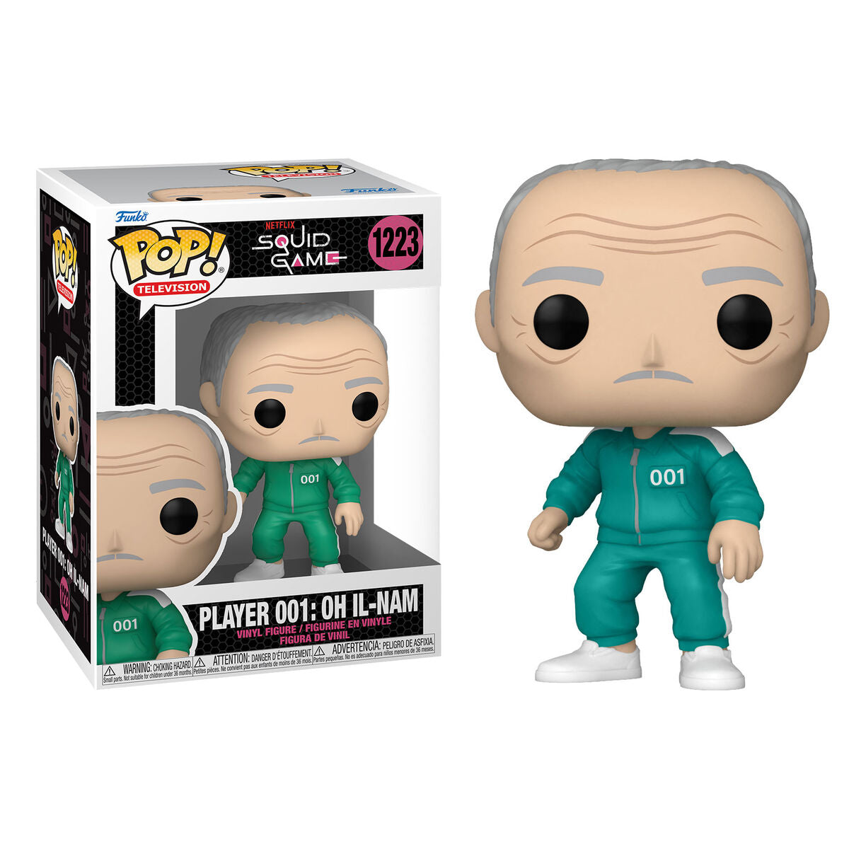 Figura Funko POP! de El Juego del Calamar Il-nam 001 #1223