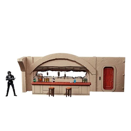 Figura Hasbro Star Wars Mandalorian Nevarro Cantina + set Imperial Death Trooper