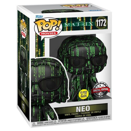 Figura Funko POP! The Matrix Neo Exclusiva n.° 1172