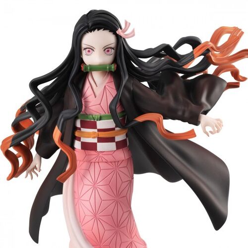 Megahouse Figura Demon Slayer Kimetsu en la serie Yaiba Gals Nezuko Kamado figura 18cm