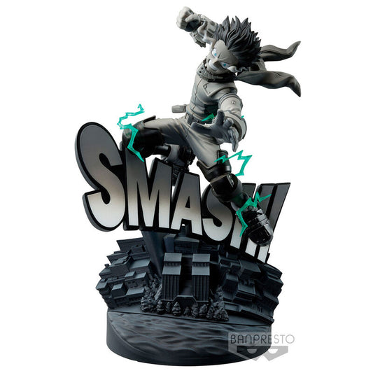 Figura Dioramática Banpresto de Izuku Midoriya The Tones My Hero Academia de 20 cm