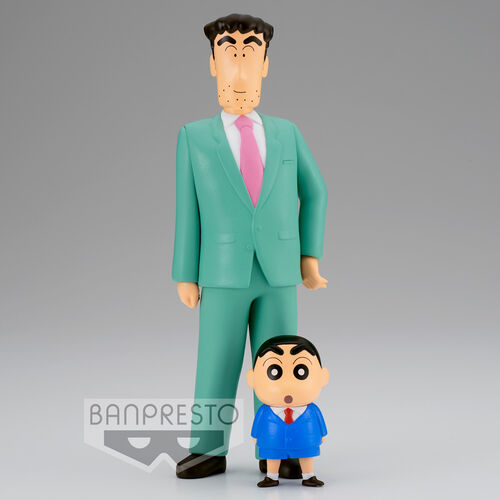 Foto de familia de Banpresto vol. 1 Crayón Shinchan Nohara Figura 21cm