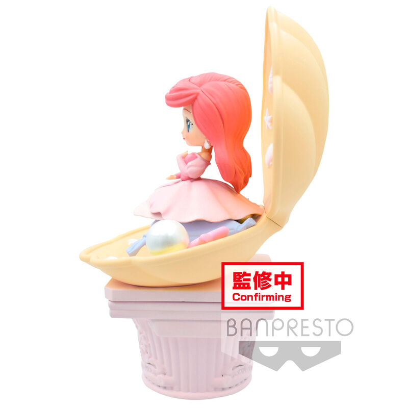 Figura Banpresto Ariel Ver.B Vestido Rosa Personajes Estilo Disney Q Posket 12cm