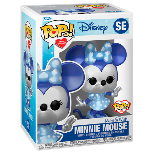 Figura metálica de Minnie Mouse Pide un Deseo de Disney #SE