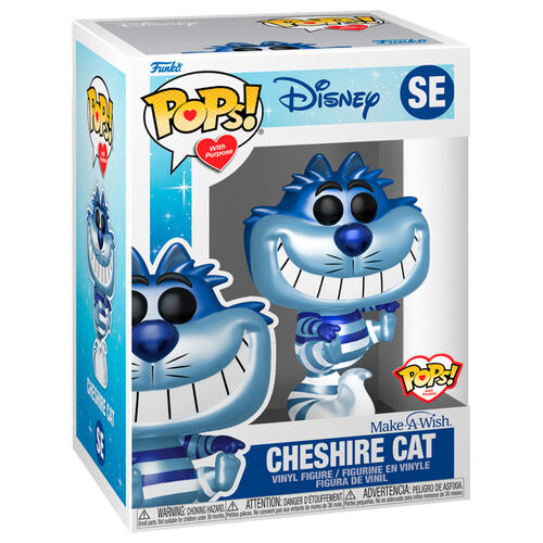 Figura metálica del Gato de Cheshire Pide un Deseo (Funko Pop!)