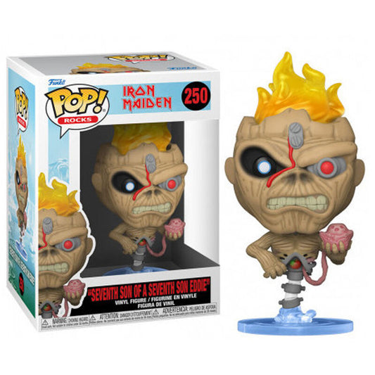 Figura Funko POP! Rocks de Iron Maiden, Eddie, el séptimo hijo del séptimo hijo #250