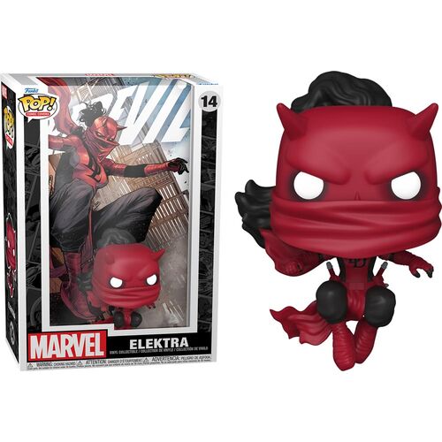 Portada del cómic Marvel Funko Pop! Marvel Daredevil Elektra #14