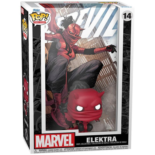 Portada del cómic Marvel Funko Pop! Marvel Daredevil Elektra #14