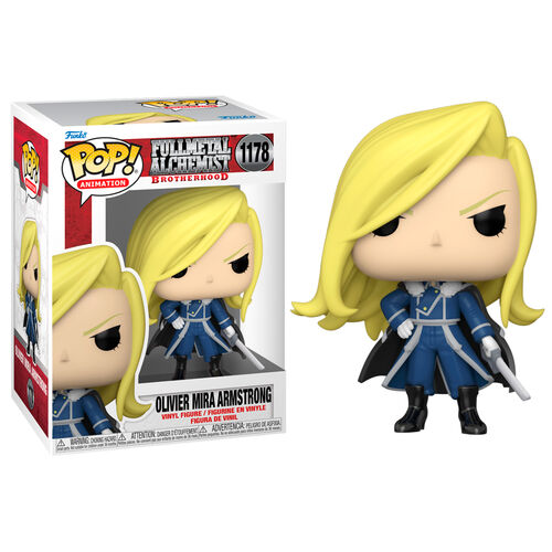 Figura Funko Pop! Full Metal Alchemist Olivier Mira Armstrong n.° 1178