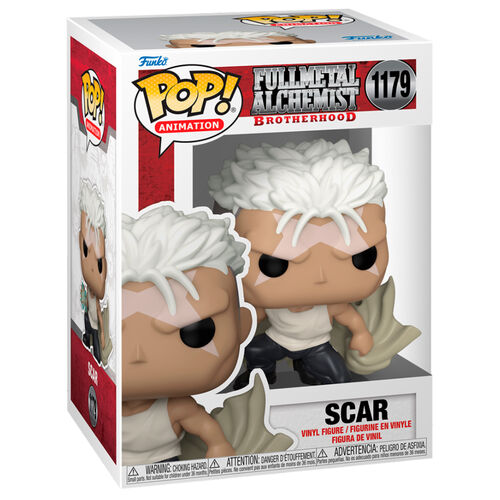 Funko Pop! Cicatriz de Full Metal Alchemist n.° 1179