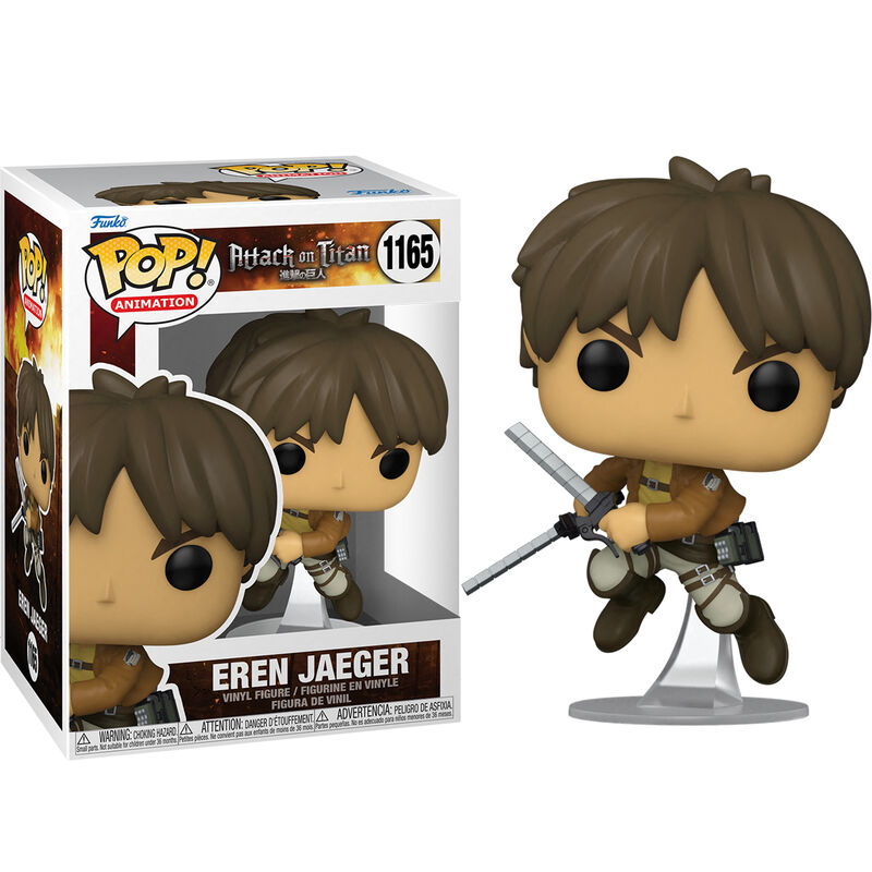 Figura Funko Pop! Ataque a los Titanes Eren Jaeger #1165