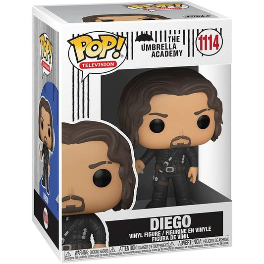Figura de acción Funko POP! de la Academia Umbrella, Diego #1114
