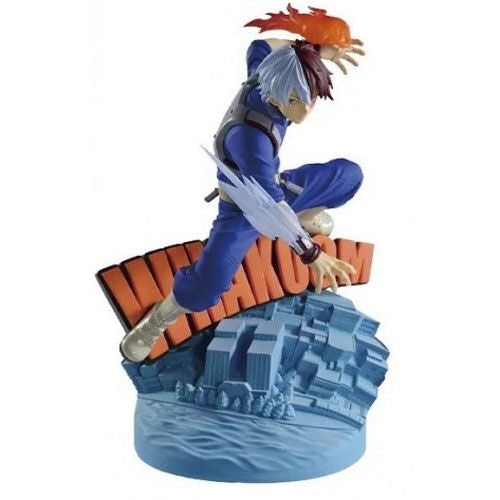 Figura de 20 cm de Banpresto Shoto Todoroki The Anime Dioramatic My Hero Academia
