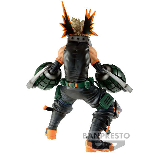 Figura Banpresto Katsuki Bakugo Super Master Stars Banpresto Chronicle My Hero Academia de 20 cm