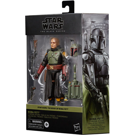 Figura de Boba Fett de la Sala del Trono de Star Wars Black Series de Hasbro, 15 cm