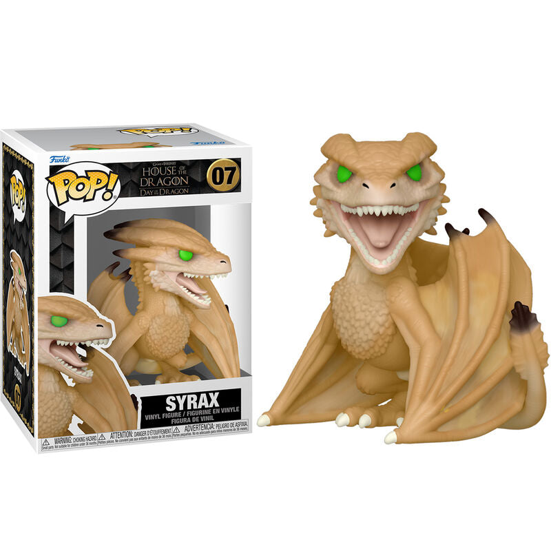 Funko POP! Televisión Juego de Tronos La Casa del Dragón Syrax #07
