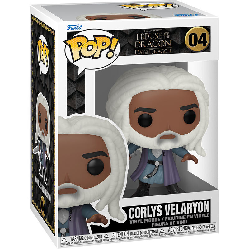 Figura Funko POP! de Juego de Tronos: La Casa del Dragón, Corlys Velaryon #04