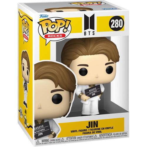 Figura Funko POP! Rocks BTS Jin #280