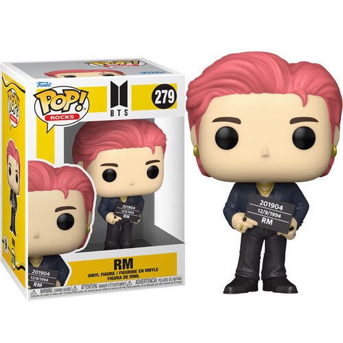 Figura Funko POP! Rocks BTS RM n.° 279