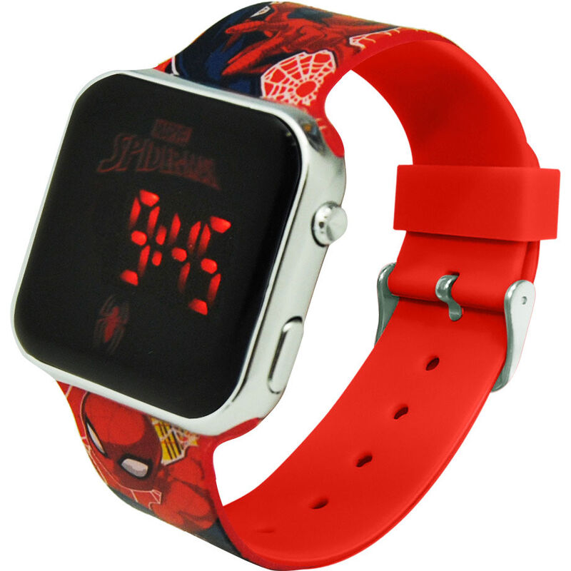 Kids Licensing Relógio led Spiderman Marvel