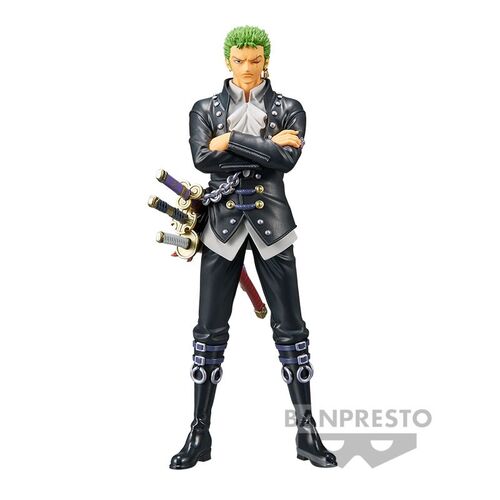 Figura de una pieza de Banpresto Zoro Vol.3 The Grandline Men de 17 cm