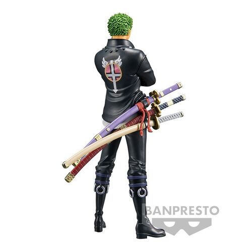 Figura de una pieza de Banpresto Zoro Vol.3 The Grandline Men de 17 cm