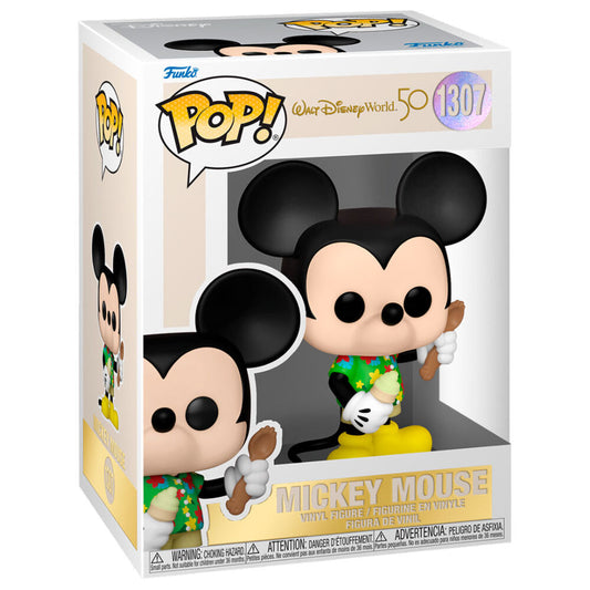 Figura Funko Pop! Mickey Mouse 50.º aniversario de Walt Disney World n.° 1307