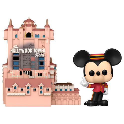 Figura Funko Pop! del 50.º aniversario de Walt Disney World Hollywood Tower Hotel y Mickey Mouse n.° 31