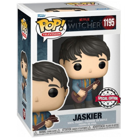 Figura Funko POP! de The Witcher, Jaskier, exclusiva n.° 1195