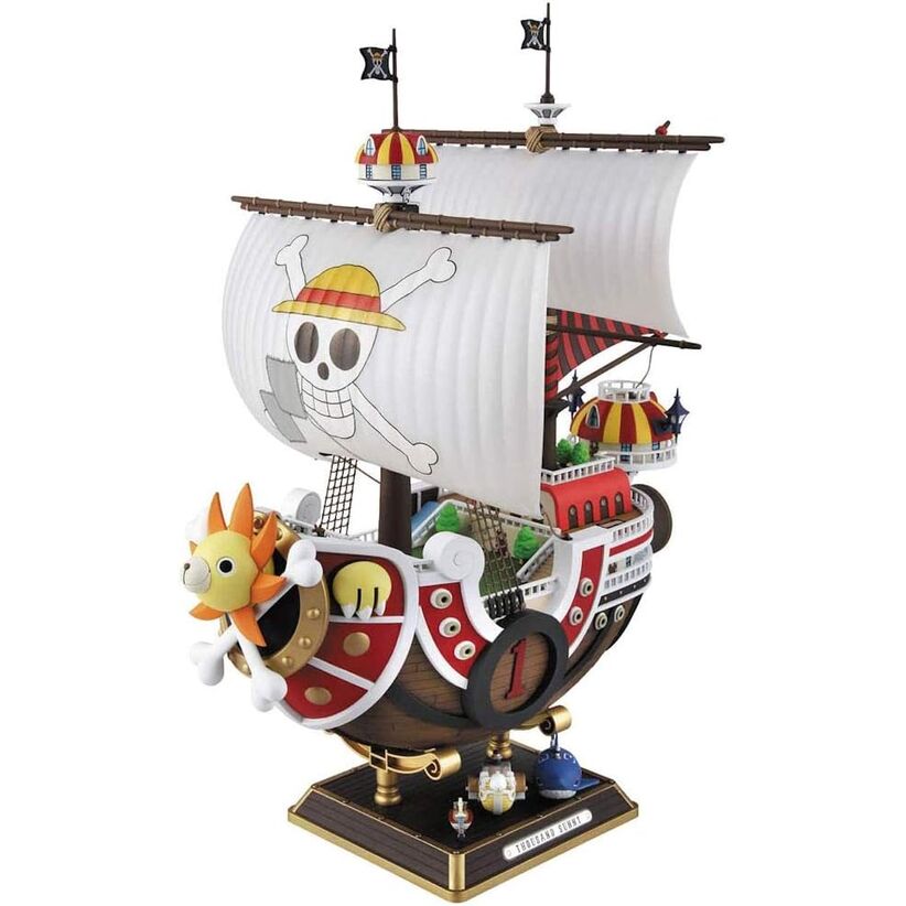 Figura Bandai Hobby One Piece Thousand Sunny Land of Wano Figura modelo kit 30cm
