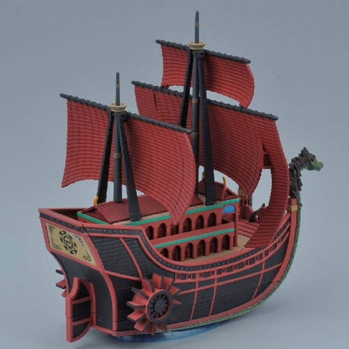 Bandai Hobby Figura One Piece Nine Snake Kuja Pirate Ship Model kit figure 15cm