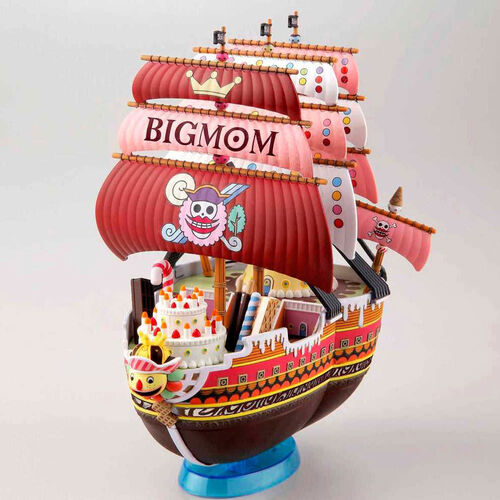 Figura Bandai Hobby One Piece Queen Mama Chanter Figura modelo kit 15cm