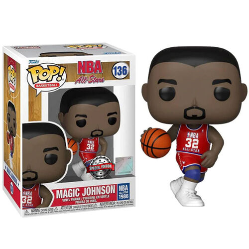 Funko POP! NBA Legends Magic Johnson Exclusive #136