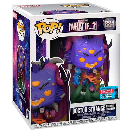 Figura Funko POP! Marvel: ¿Qué pasaría si Doctor Strange? Exclusiva Suprema #884