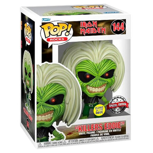 Figura Funko POP! Rocks de Iron Maiden Killers, exclusiva n.° 144