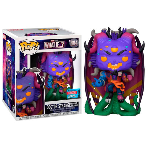 Figura Funko POP! Marvel: ¿Qué pasaría si Doctor Strange? Exclusiva Suprema #884