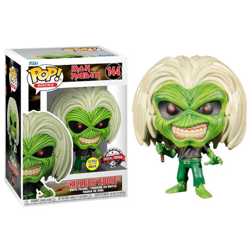 Figura Funko POP! Rocks de Iron Maiden Killers, exclusiva n.° 144