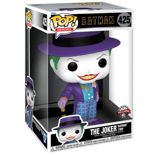 Funko Pop! DC Batman 1989 Joker con sombrero exclusivo 25 cm #425