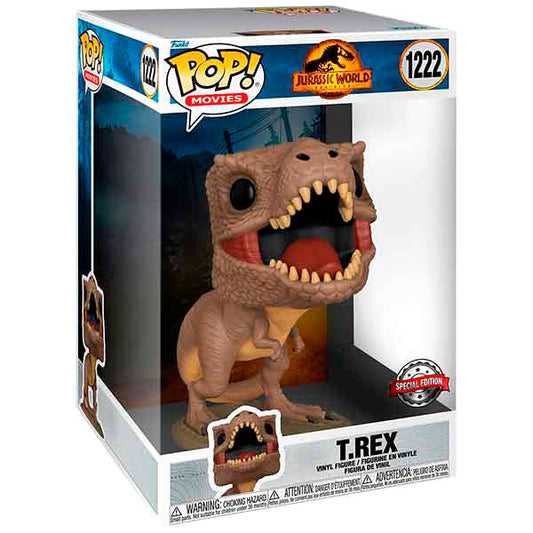 Funko POP! Jurassic World 3 T-Rex Películas Exclusivas 25 cm #1222